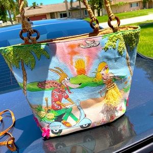 Vintage straw bag
